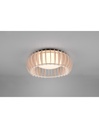 Lampada da Soffitto in Legno Naturale con LED Dimmer Monte Ø40 cm