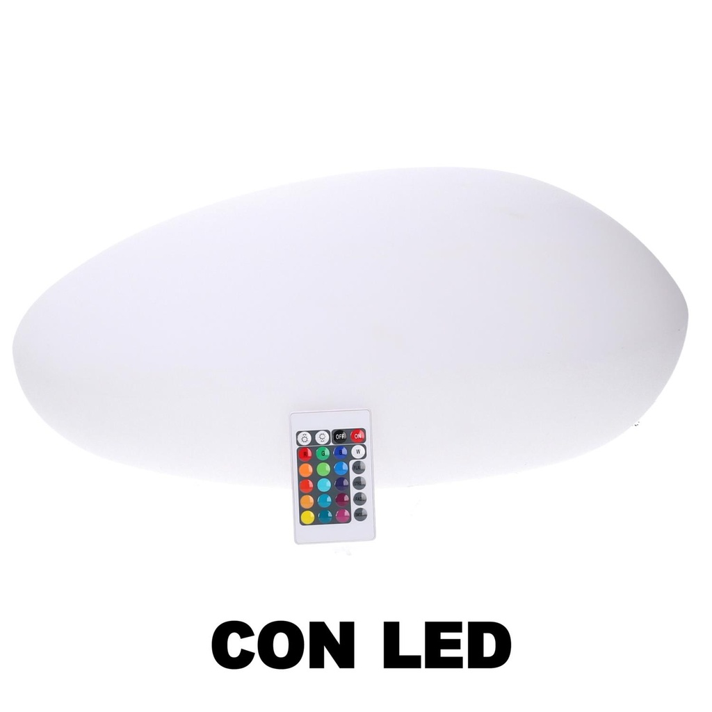 Lampada Led Ricaricabile Multicolor in Plastica - 40x30x15 cm