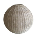 Lampadario sfera in rattan naturale ø37x37 cm