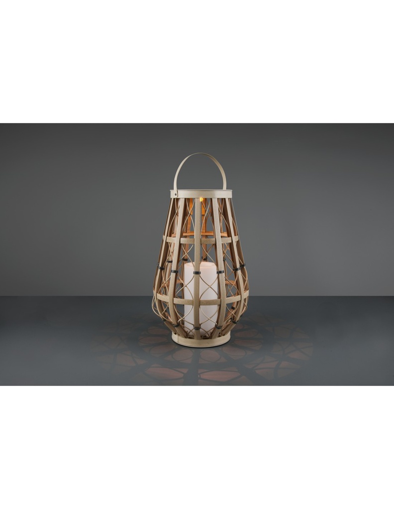 Lanterna Da Appoggio Vintage Con Manico Led Vinto IP44 Trio Lighting