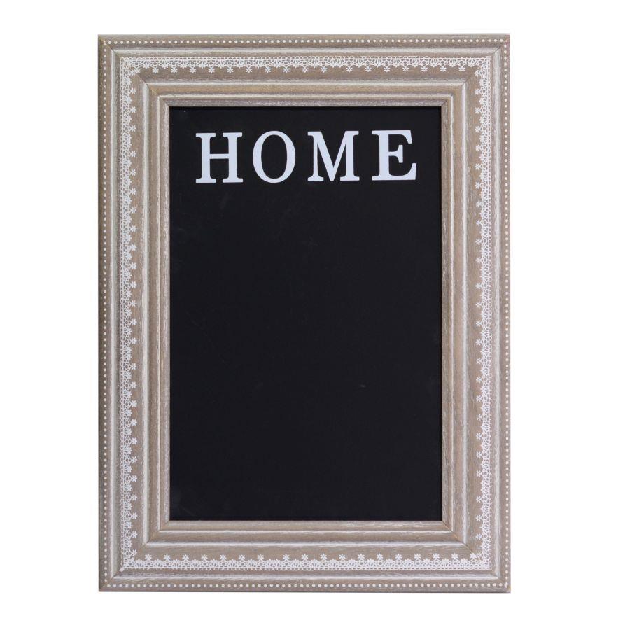 Lavagna in legno merletto rettangolare 29x39x1 cm