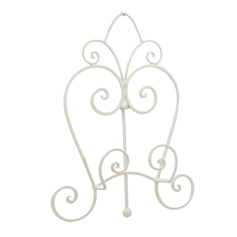 Leggio Metallo Bianco 25,5x17x31 cm