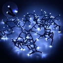 Luci Filo 500 LED Bianco Freddo Luce Fissa 1000cm Uso Esterno