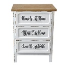 Cassettiera Breslavia 3 cassetti 50x38x70 cm