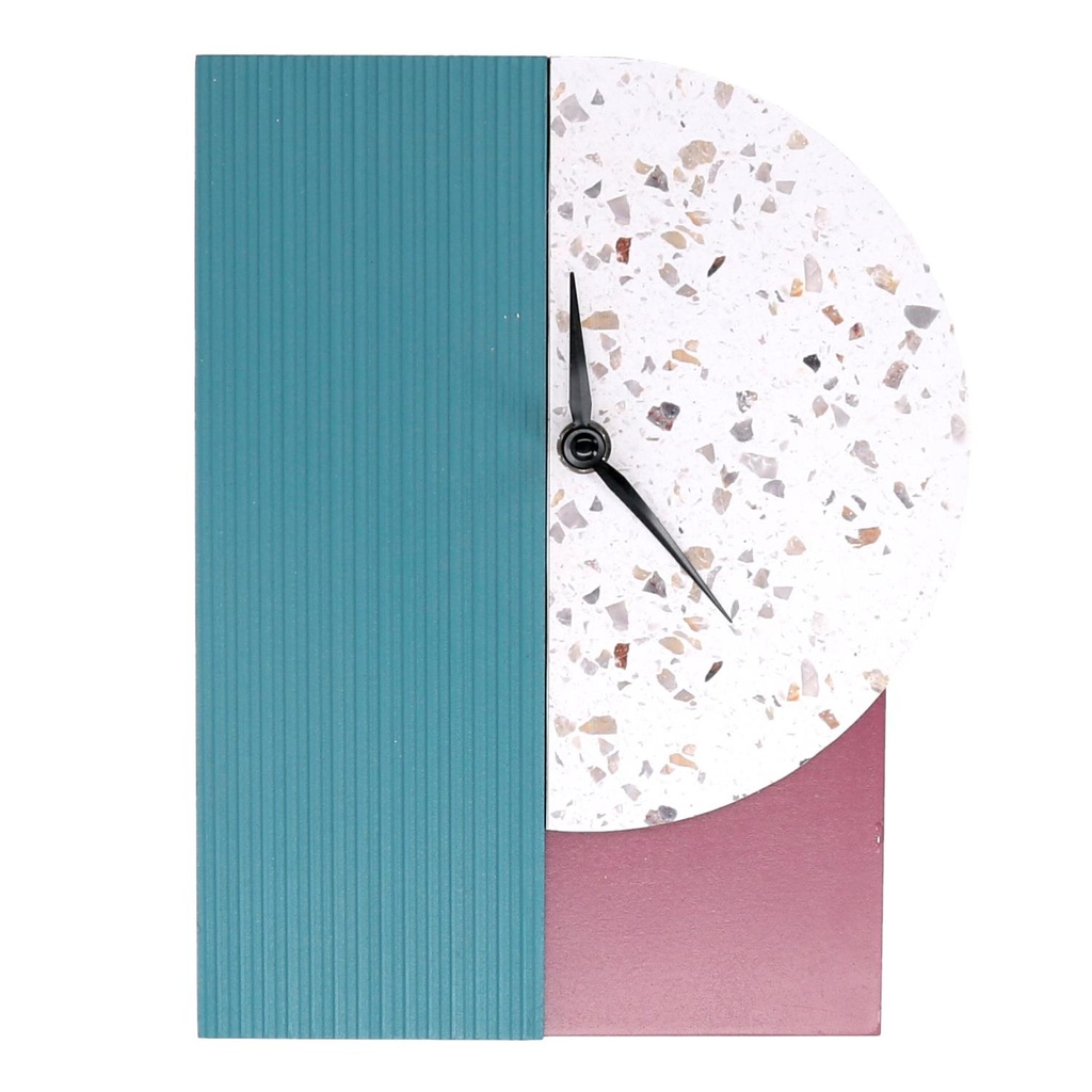 Orologio Legno Multicolor 19,5x5x25 cm