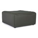 Ottoman verdone in legno stile design - Dimensioni: 76x87x38 cm