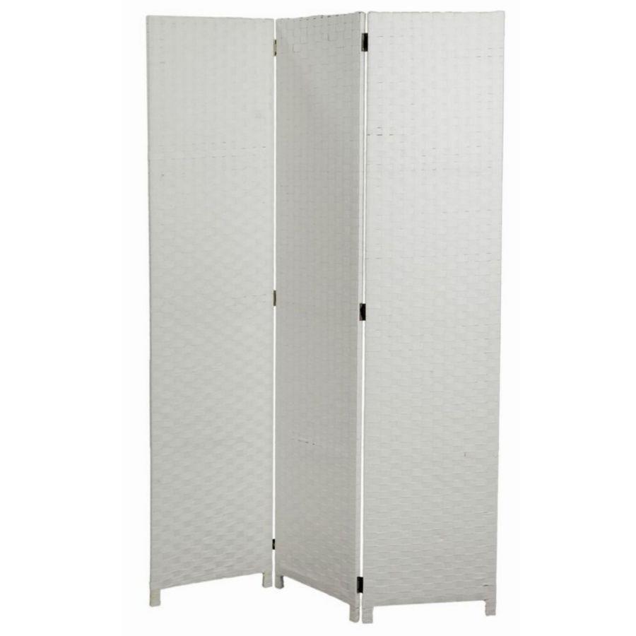 Paravento 3 Ante Bianco cm40x175