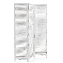 Paravento separe 3 ante legno bianco MIlky cm 120 x 180