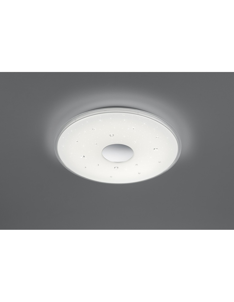 Plafoniera Moderna Led Dimmerabile Ø42 cm Bianco