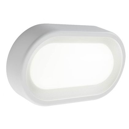 Plafoniera Ovale 9W Led 4000K  linea orion  bianco