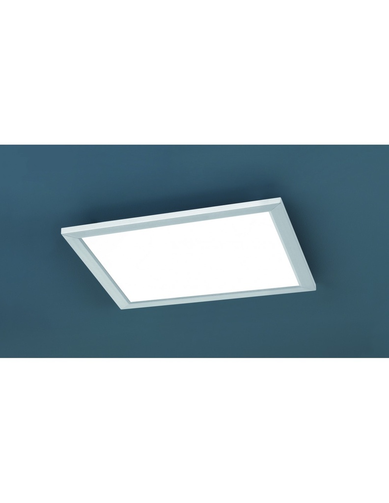 Plafoniera Led Dimmer Phoenix Nichel 30x30 cm