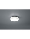 Plafoniera Soffitto Led Dimmer Cambio Colore Tessuto Bianco Ø30 cm