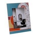 Portafoto Legno Multicolor 19,5x1,8x24,5 cm