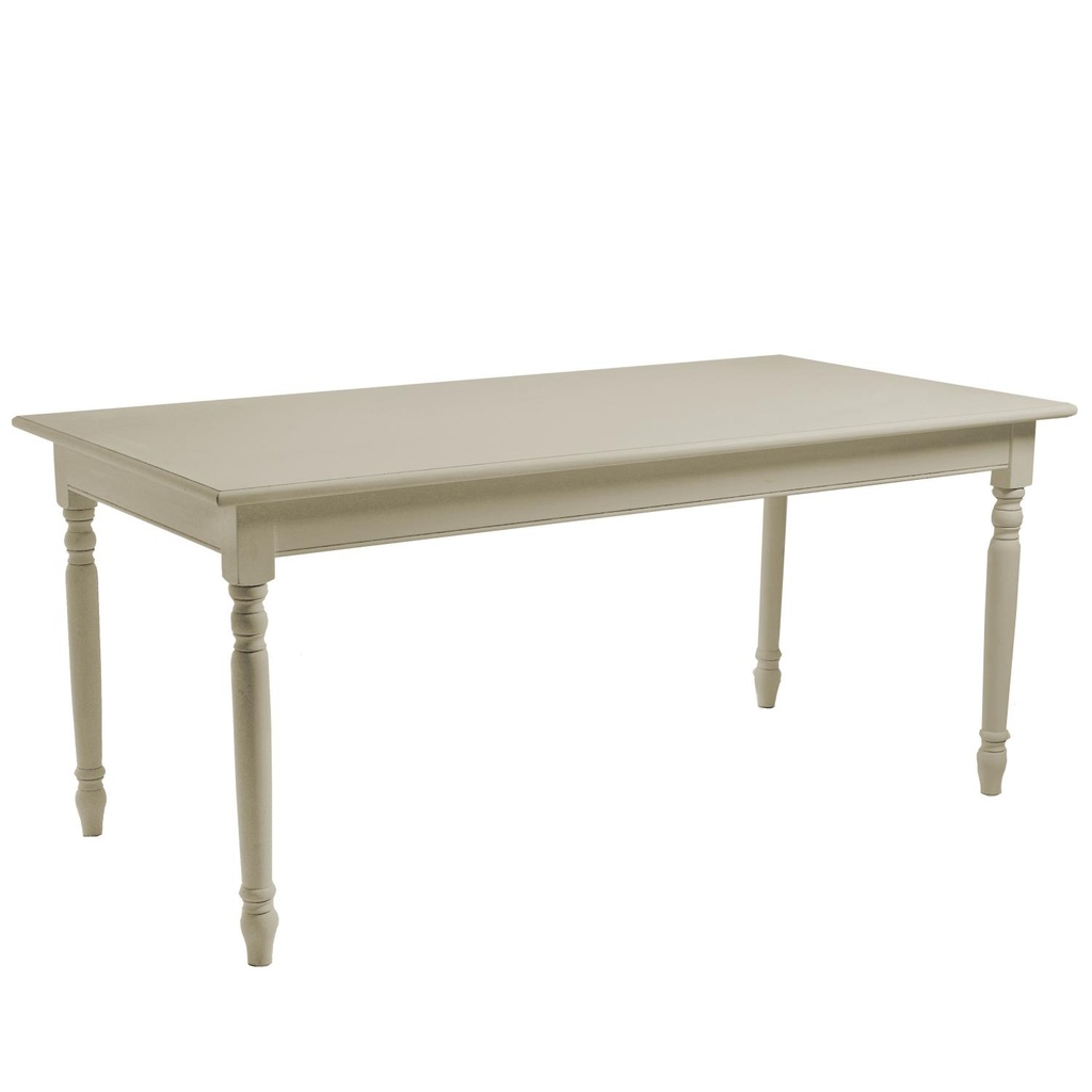 Tavolo legno shabby grigio rettangolare 80 x 160 x 78 cm