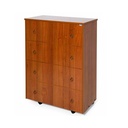 Mobile letto rete ortopedica pieghevole colore noce antico cm H.100x85x36