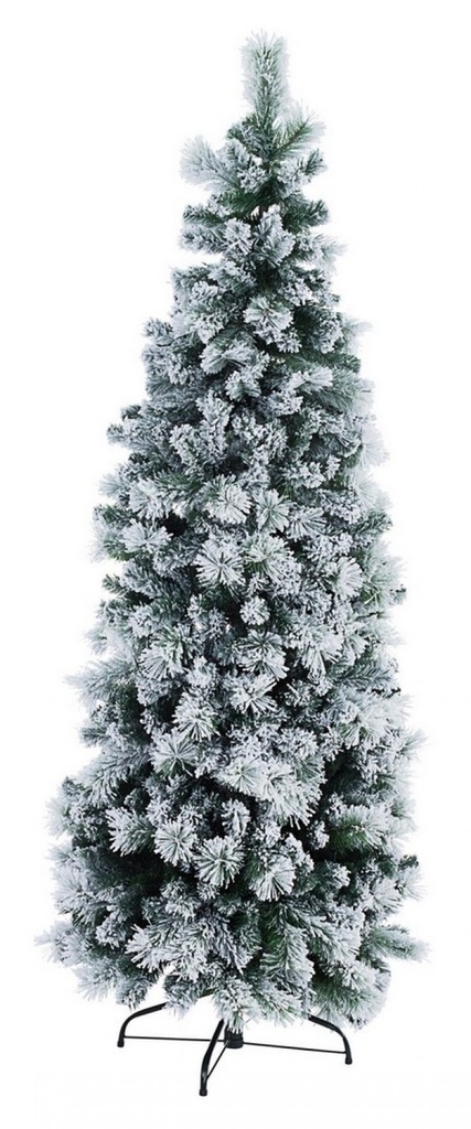 1x Albero Slim Praga Innevato H180 - Samnite