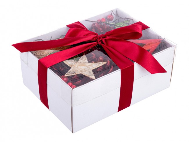 6x Conf Decorazioni Rosso - Samnite