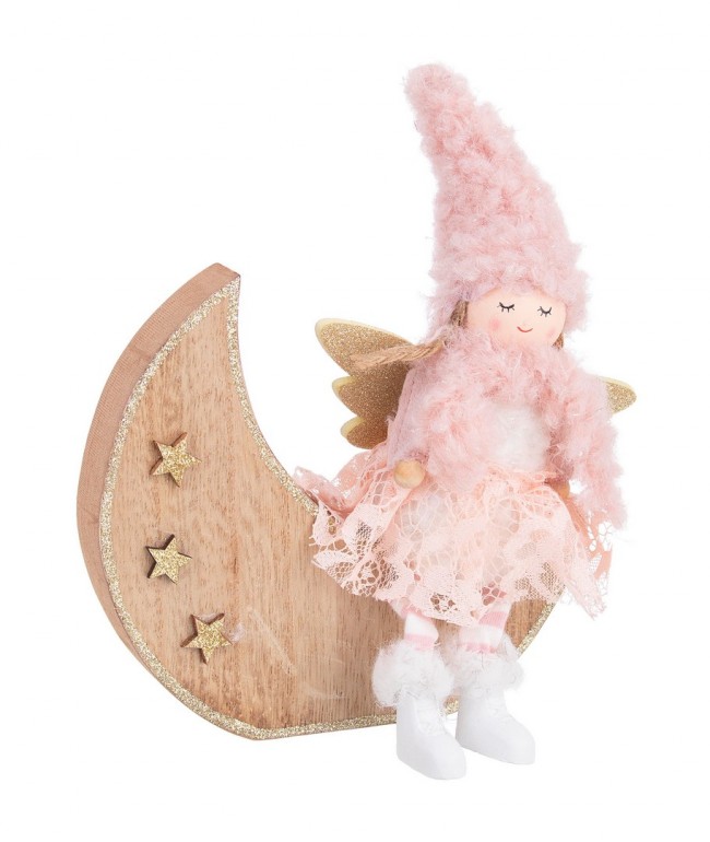 6x Decor Luna Hilde C-Angelo Rosa - Samnite