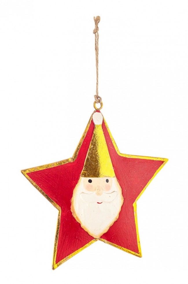 6x Pendaglio Slade Stella Rosso C - Samnite