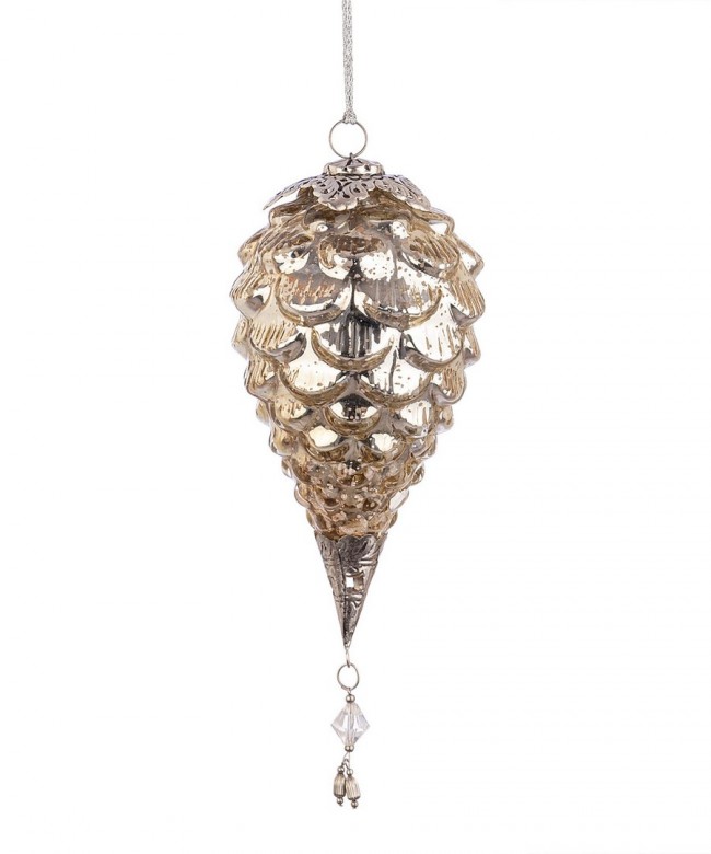 6x Pendaglio Vt Fascinate Pigna Oro D110 - Samnite