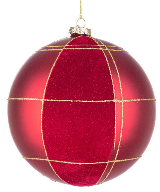 6x Sfera Vt Velvety Rosso D150 - Samnite