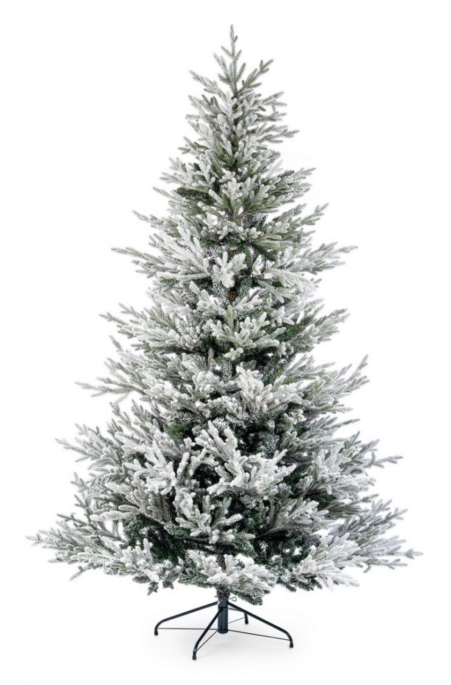 Albero Denali Ghiacciato H150-2057Rami - Samnite