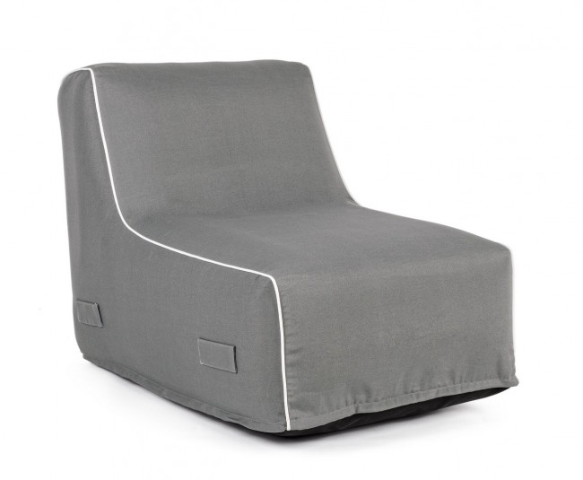 Chaise Longue Rihanna Gonfiabile Grigio - Samnite