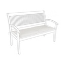 Cuscino Poly180 naturale panca 2 posti - Samnite