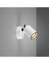 Faretto Spot Cilindrico GU10 Orientabile Pago Bianco Trio Lighting - Samnite