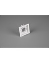 Faretto da Incasso Quadrato Kenai 1xGU10 Bianco 9x9 cm Trio Lighting - Samnite
