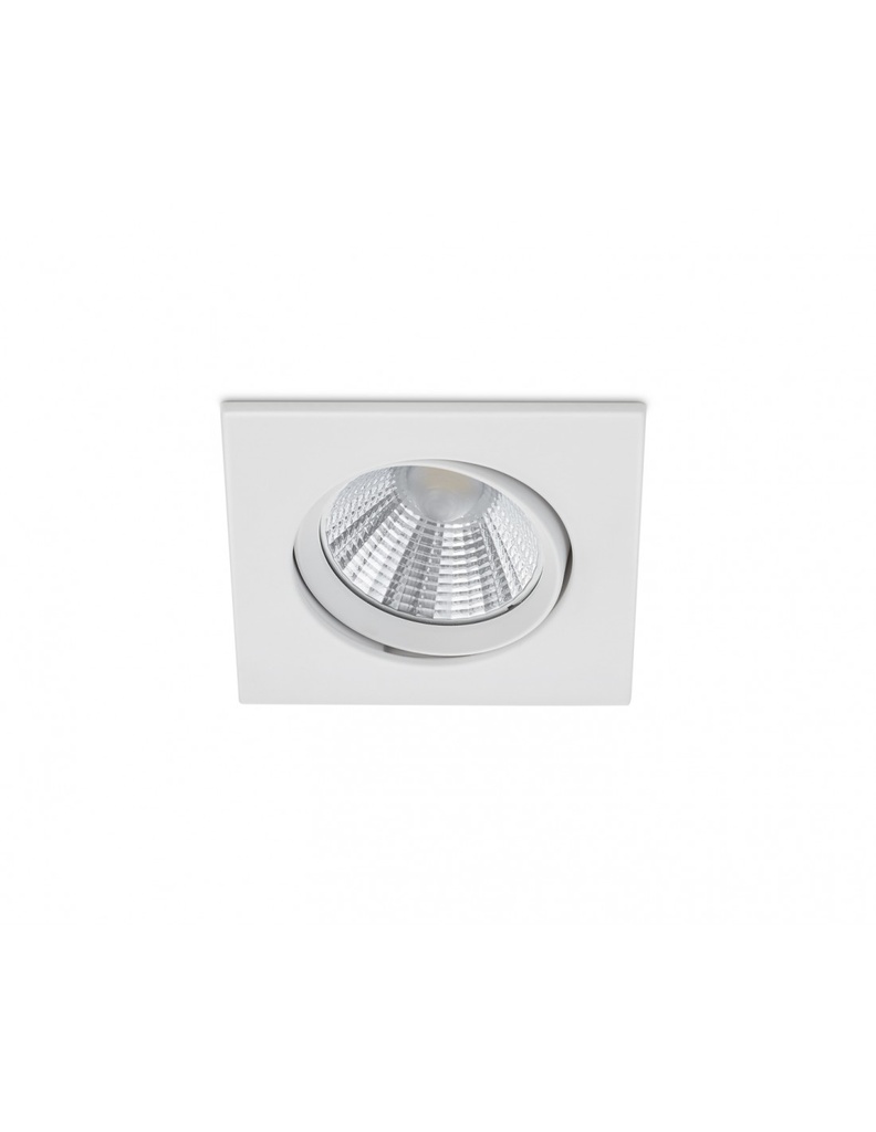 Faretto da Incasso Quadrato Pamir Led 5,5w 3000k Bianco Trio Lighting - Samnite