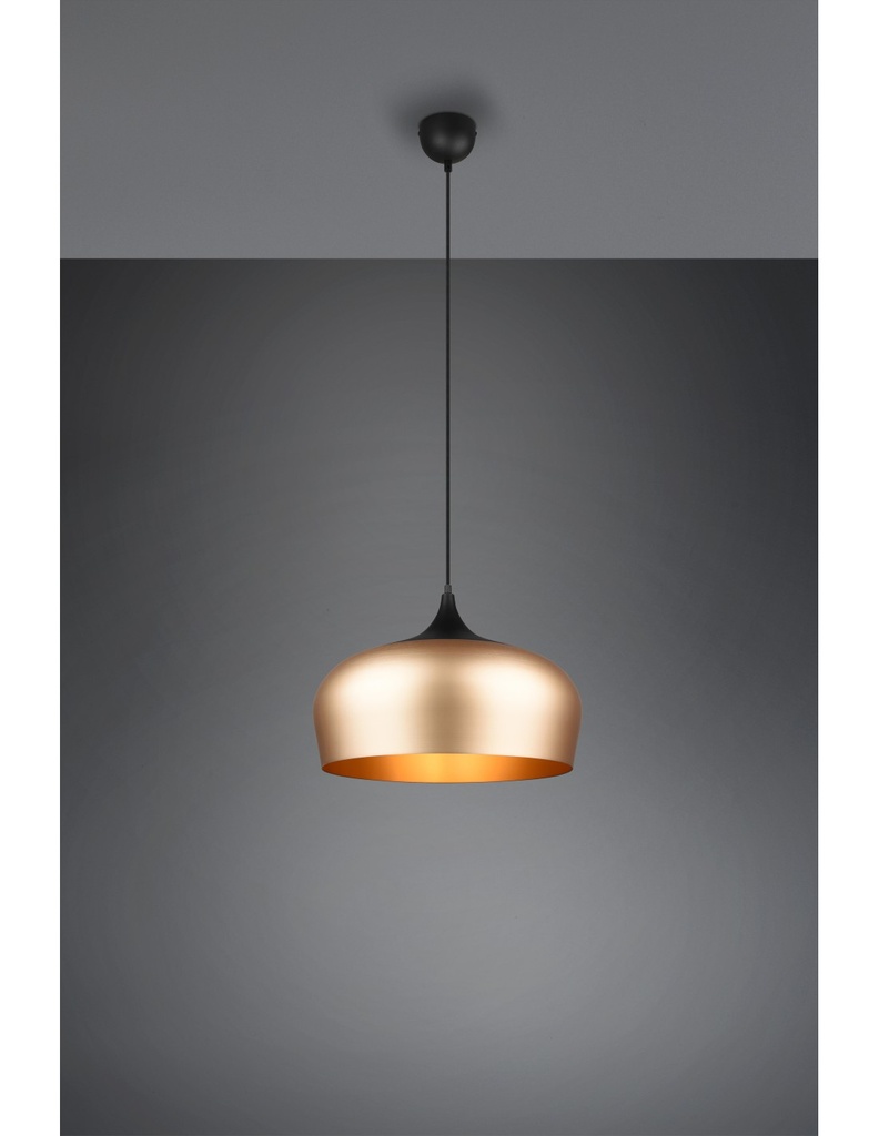 Grande Sospensione Cucina Paralume Ottone Chiron Trio Lighting - Samnite