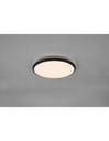 Lampada Rotonda Soffitto Parete Moderna Led Dimmer Limbus Nero Trio Lighting - Samnite