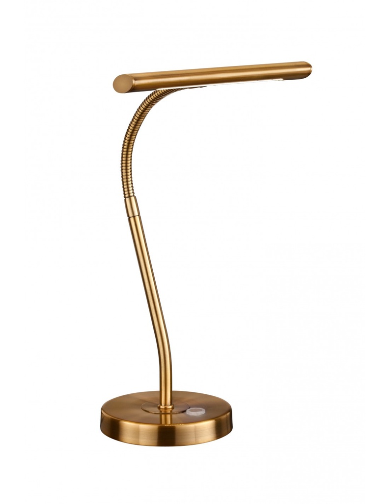 Lampada Scrivania Led Curtis Ottone Braccio Flessibile Trio Lighting - Samnite