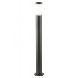 Lampada da esterno in alluminio pressofuso con diffusore opalino ad alta luminosità grafite - Samnite