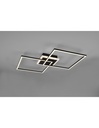 Plafoniera Arribo Quadrati Nero Led Dimmerabile Rgbw Trio Lighting - Samnite