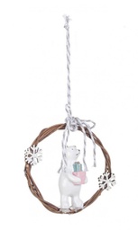 [S-B0928980] 12x Pendaglio Ghirlanda Orso