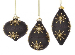 [S-B0937318] 12x Pendaglio Vt Glimmer Nero