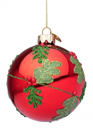 [S-B0937663] 12x Sfera Vt Berries Rosso D80