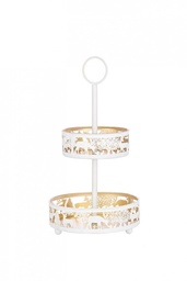 [S-B0971546] 2x Alzatina 2P Whitley Bianco