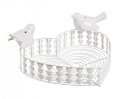 [S-B0133215] 2x Ciotola Amelie Cuore L