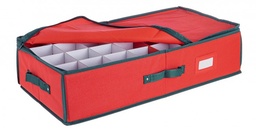 [S-B0939284] 4x Contenitore Xmas Sfere Rett Ross 64P D80