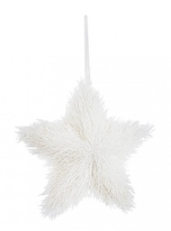 [S-B0936104] 4x Pendaglio Sfavillio Stella Bianco S