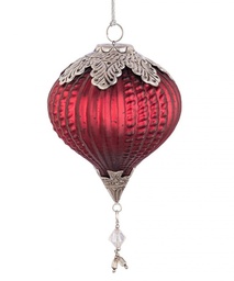 [S-B0971693] 4x Pendaglio Vt Fascinate To Rosso Op D120