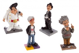 [S-B0183172] 4x Statuetta Caricatura Star-2 Ass4