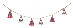 [S-B0932695] 4x String 6F Lindy Bell Met Rosso