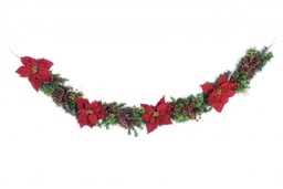 [S-B0929717] 6x Boa Classical Poinsettia Rosso H180