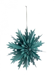 [S-B0971112] 6x Pendaglio Vik Fiocco 012 Carta Verde D30