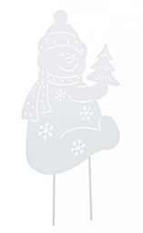 [S-B0916732] 8x Figura Metallo Pupazzo C