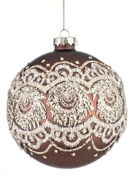 [S-B0927780] 8x Sfera Vt Murano Marrone D100